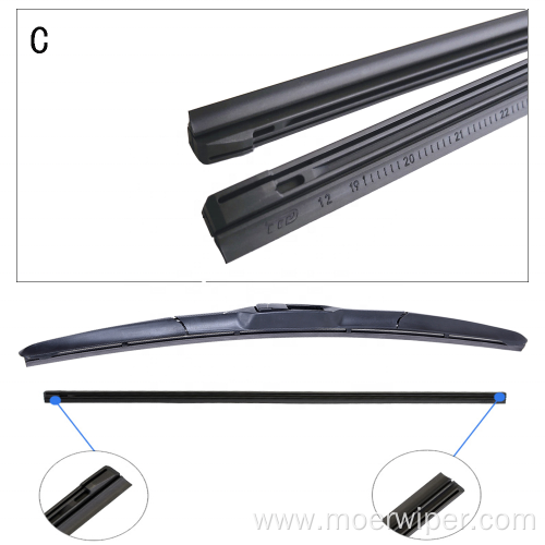 Car Accessories 8 mm Wiper Rubber Strips